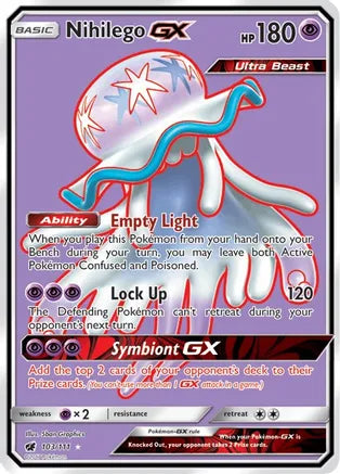 Nihilego GX (Full Art) - SM - Crimson Invasion (SM04)