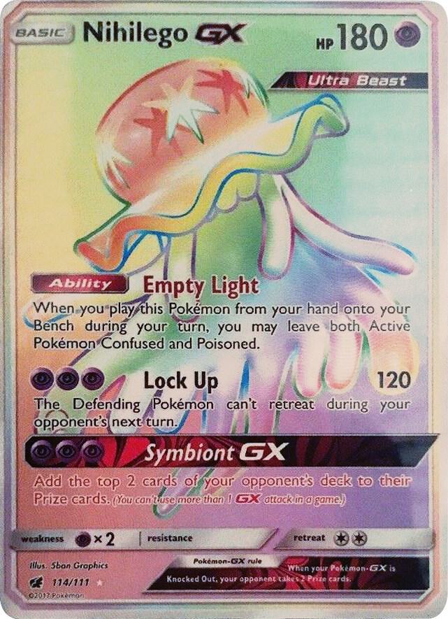 Nihilego GX (Secret) - SM - Crimson Invasion (SM04)