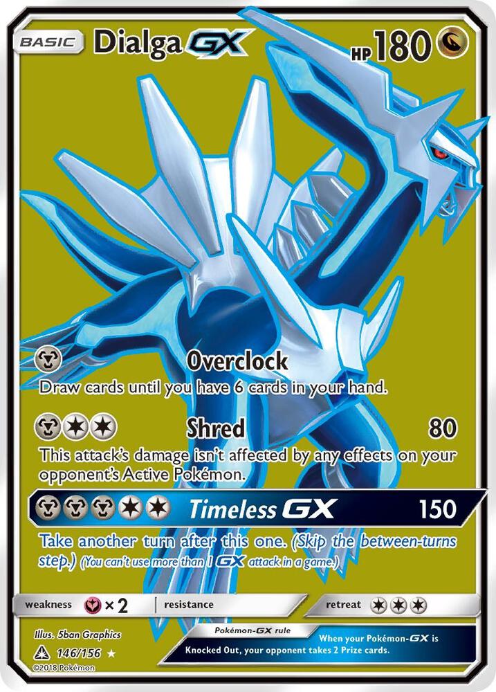 Dialga GX (Full Art) - SM - Ultra Prism (SM05)