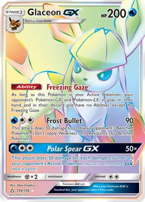 Glaceon GX (Secret Rare) - SM - Ultra Prism (SM05)
