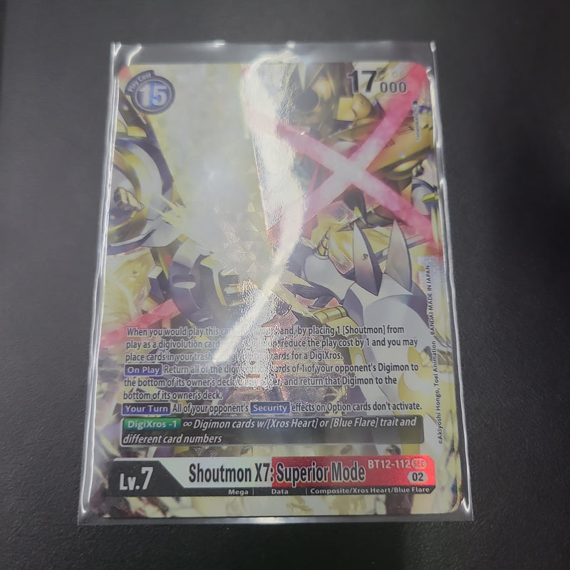 Shoutmon X7:Superior Mode - SEC BT12-112