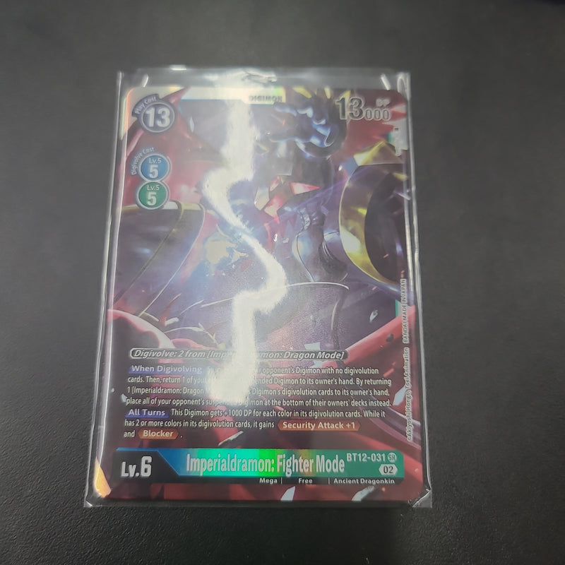Imperialdramon: Fighter Mode - SR BT12-031