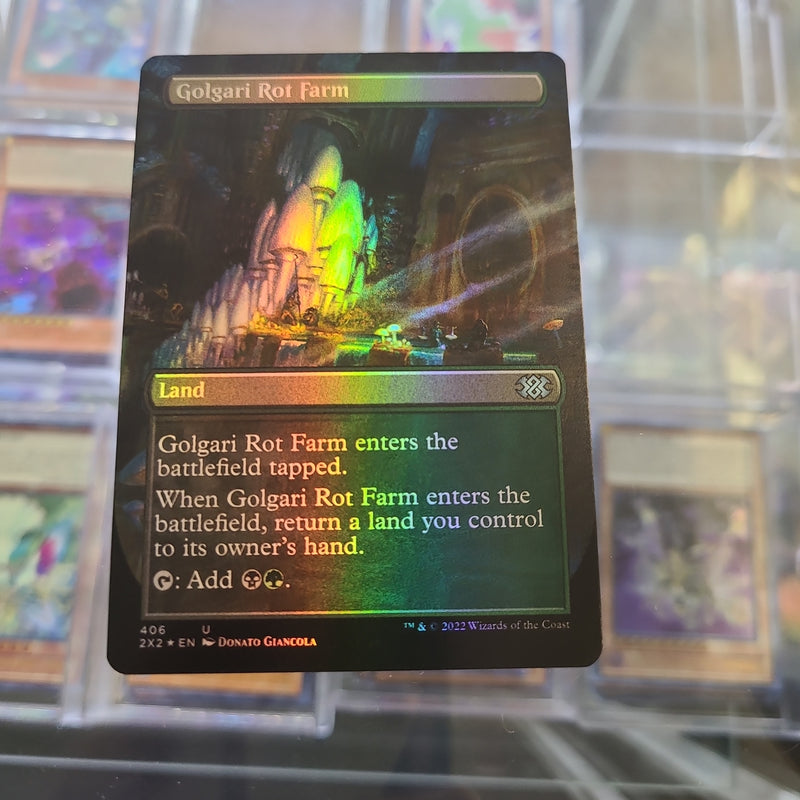 Golgari Rot Farm (Borderless) - Double Masters 2022 (2X2)