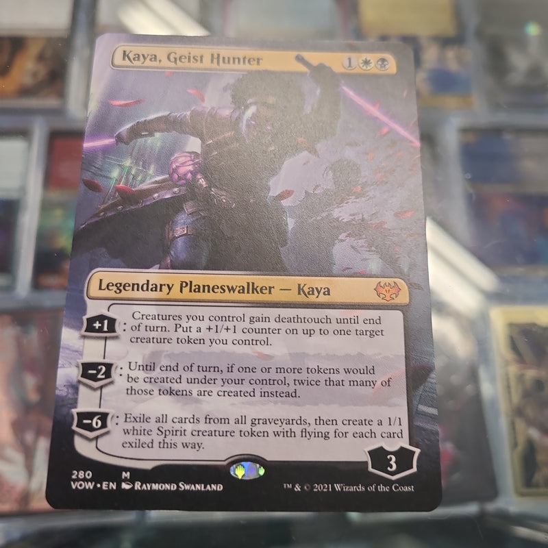 Kaya, Geist Hunter (Borderless) - Innistrad: Crimson Vow (VOW)