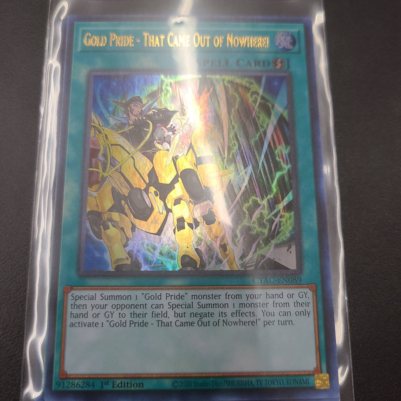 Gold Pride - That Came Out of Nowhere! - Cyberstorm Access (CYAC) EN089