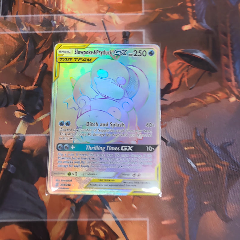 Slowpoke & Psyduck GX (Secret) - SM - Unified Minds (SM11) 239/236
