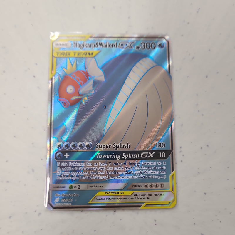 Magikarp & Wailord GX (Full Art) - SM - Team Up (SM9) 160/181