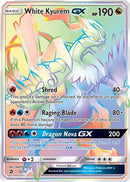 White Kyurem GX (Secret) - Dragon Majesty (DRM)