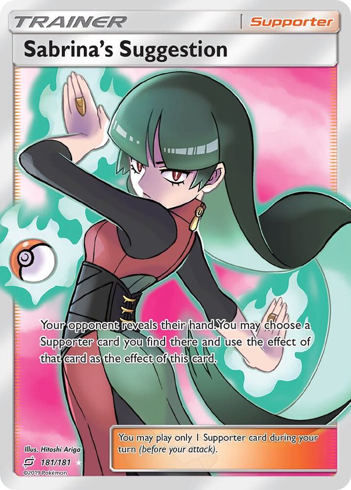 Sabrina's Suggestion (Full Art) - SM - Team Up (SM9)