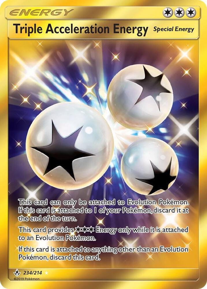 Triple Acceleration Energy (Secret) - SM - Unbroken Bonds (SM10)