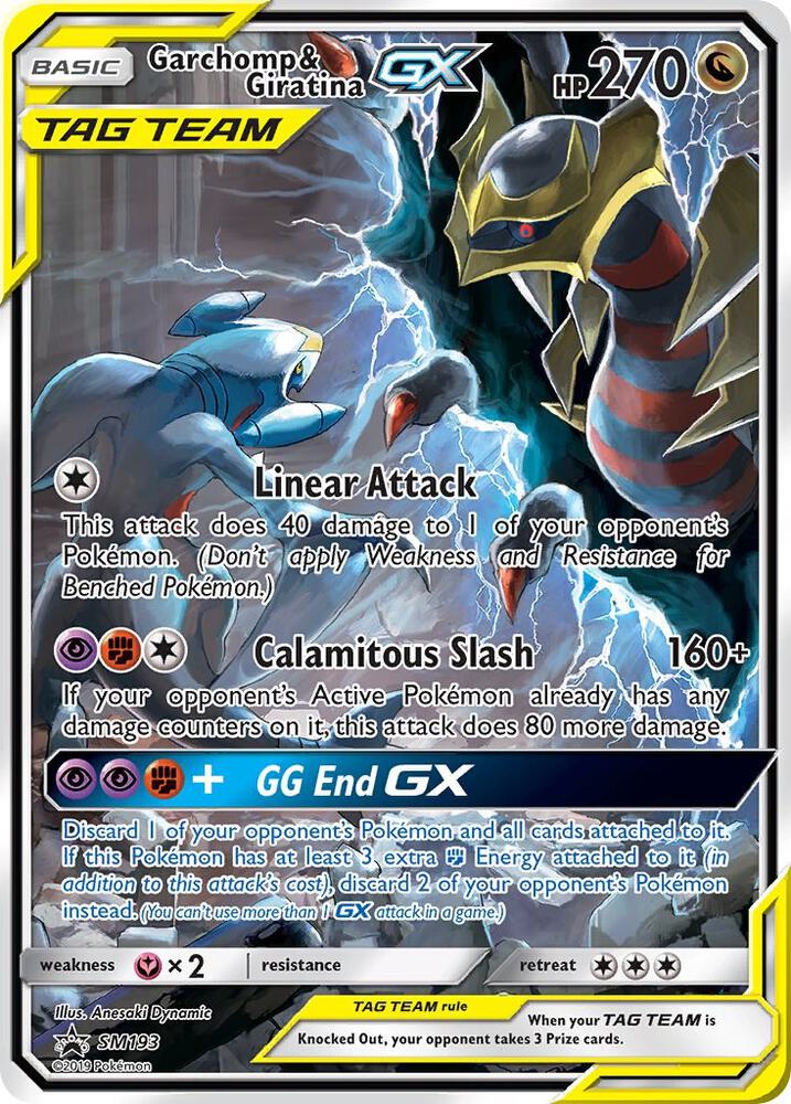 Garchomp & Giratina GX - SM193 - SM Promos (SMP)