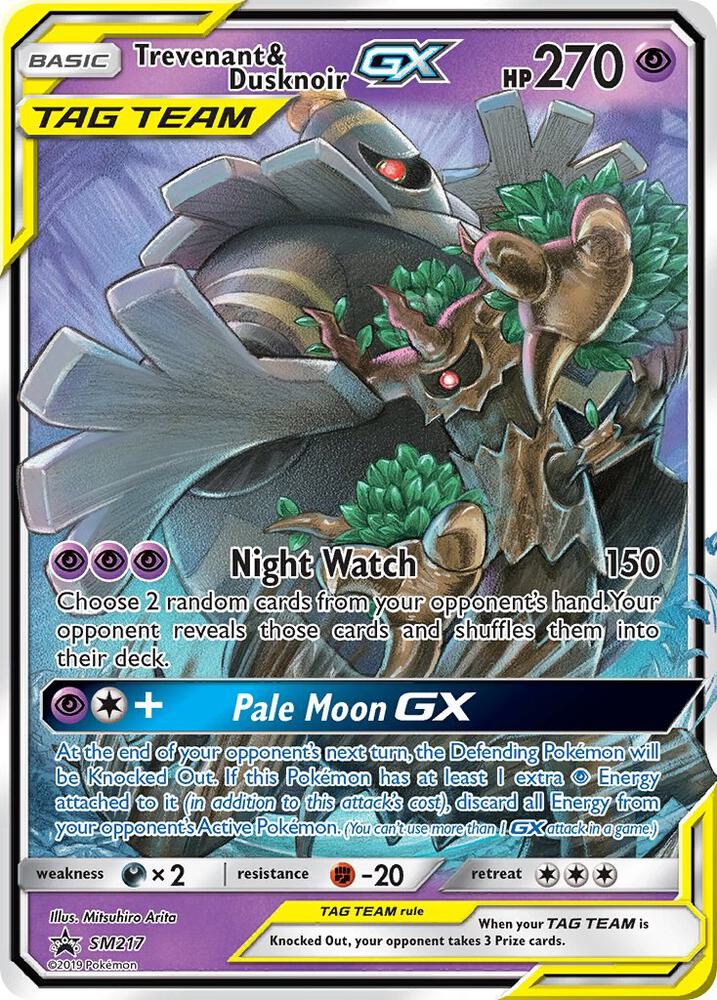 Trevenant & Dusknoir GX - SM217 - SM Promos (SMP)