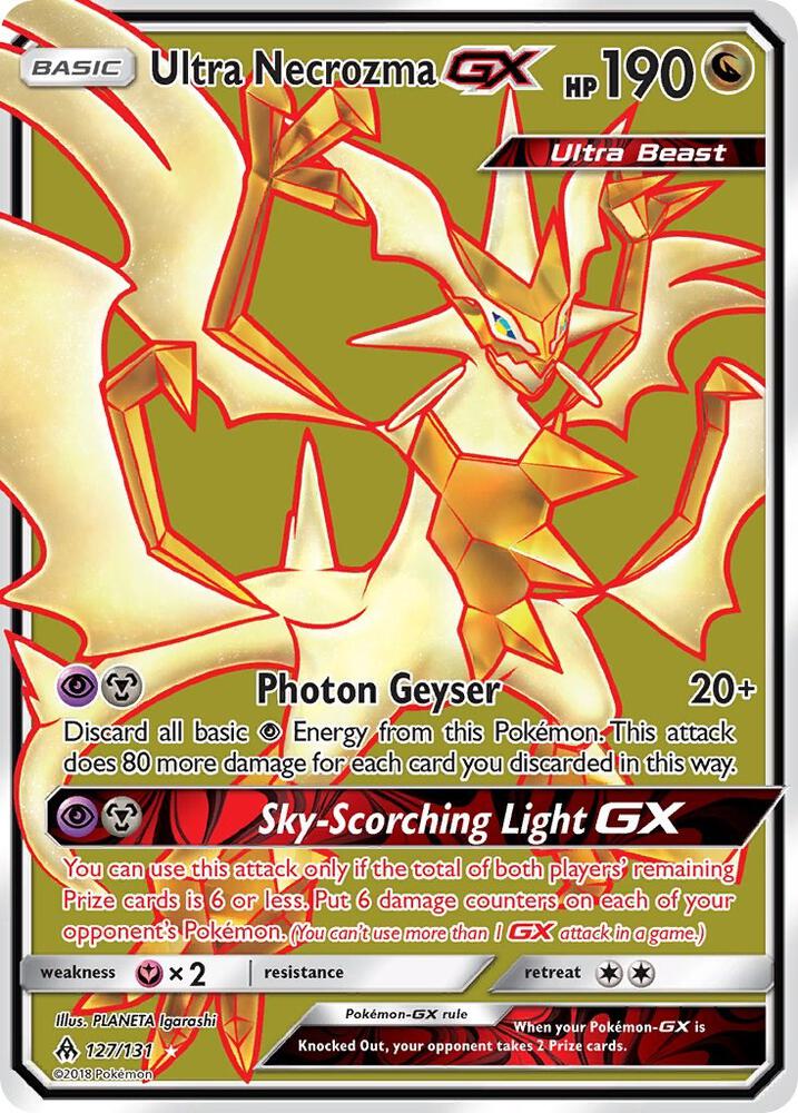 Ultra Necrozma GX (Full Art) - SM - Forbidden Light (SM06)