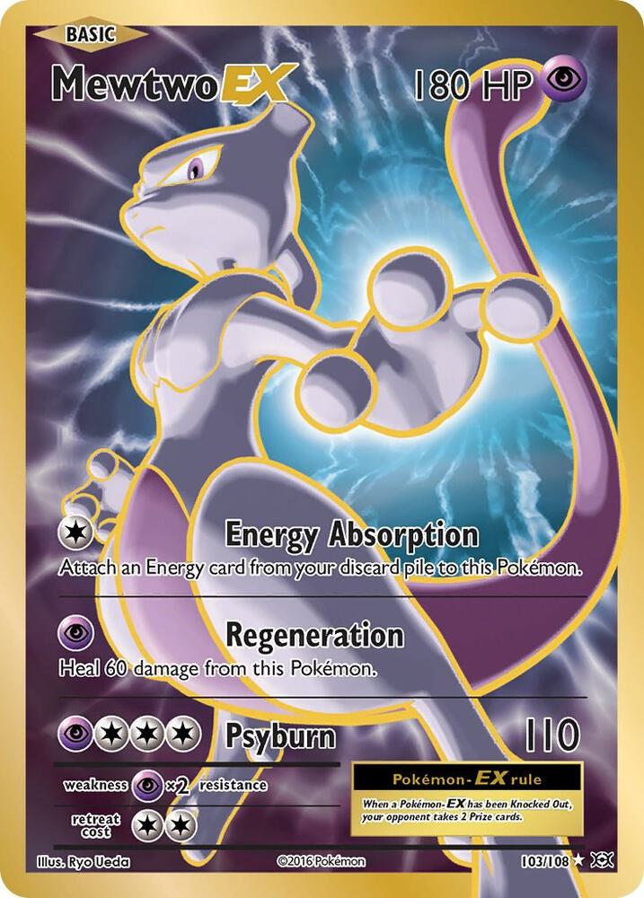 Mewtwo EX (Full Art) - XY - Evolutions (EVO)