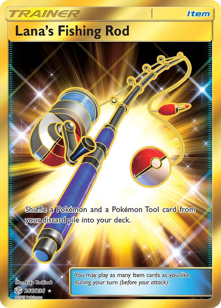 Lana's Fishing Rod (Secret) - SM - Cosmic Eclipse (SM12)