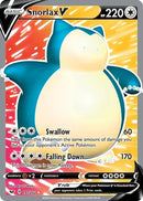 Snorlax V (Full Art) - SWSH01: Sword & Shield Base Set (SWSH01)