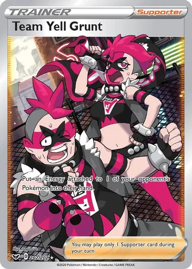 Team Yell Grunt (Full Art) - SWSH01: Sword & Shield Base Set (SWSH01)
