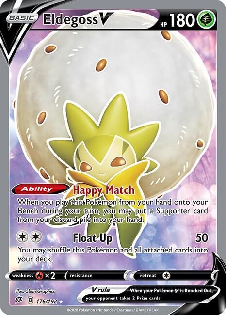 Eldegoss V (Full Art) - SWSH02: Rebel Clash (SWSH02)