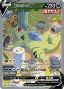 Tyranitar V 155/163 Alternative Art Holo Rare Pokemon Card Near Mint