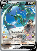Rayquaza V (Alternate Full Art) - SWSH07: Evolving Skies (SWSH07)