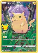 Pikachu Full Art - 005/025 Celebrations 25th Anniversary  Pokemon Card NM