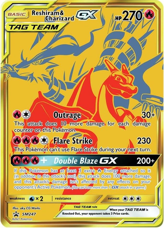 Reshiram & Charizard GX - SM247 - SM Promos (SMP)