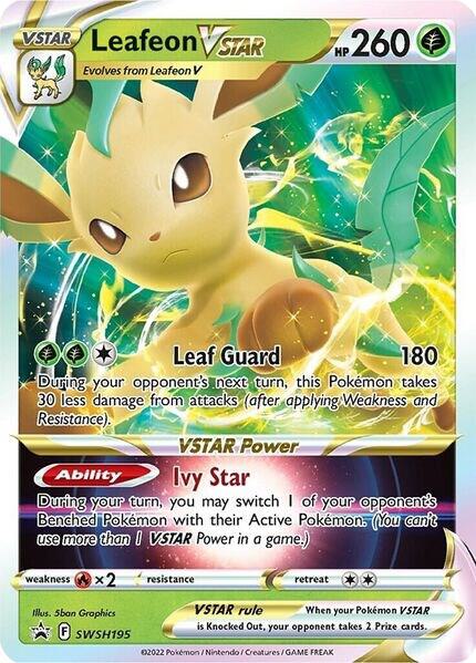 Leafeon VSTAR - SWSH195 - SWSH: Sword & Shield Promo Cards (SWSD)
