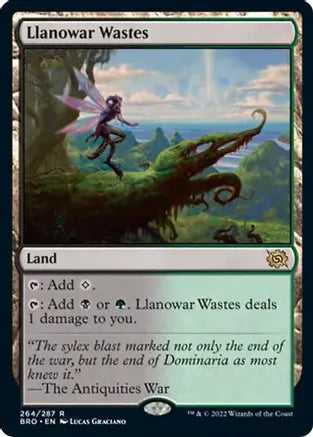 Llanowar Wastes - The Brothers' War (BRO)