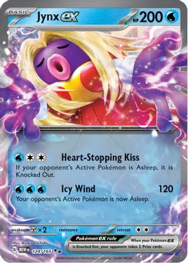 Jynx ex - 124/165 - SV: Scarlet and Violet 151 (MEW)