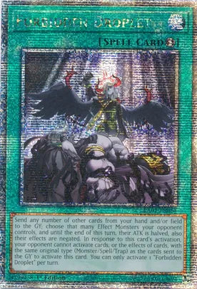 Forbidden Droplet (Quarter Century Secret Rare) - 25th Anniversary Rarity Collection (RA01)