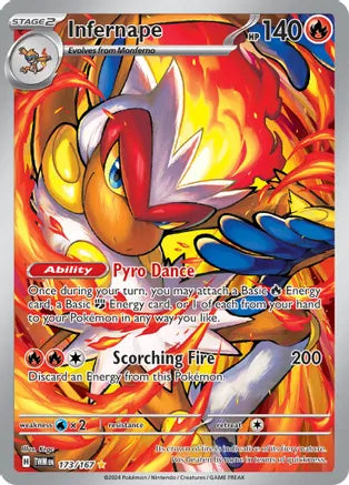Infernape - 173/167 - SV06: Twilight Masquerade (TWM)