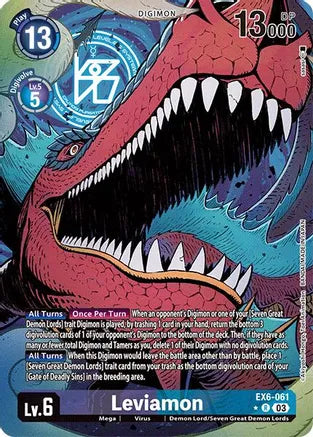 Leviamon (Alternate Art) - Infernal Ascension (EX06)