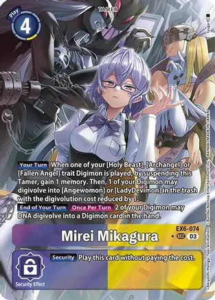 Mirei Mikagura (Alternate Art) - Infernal Ascension (EX06)