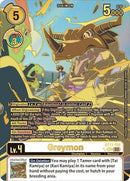 Greymon (Right) (Textured) - Secret Crisis (BT17)