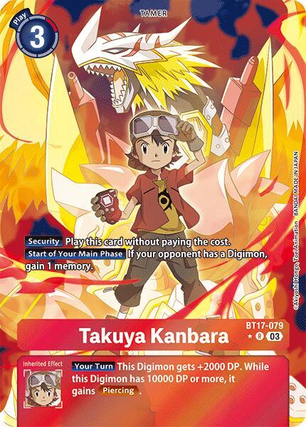 Takuya Kanbara (Alternate Art) - Secret Crisis (BT17)