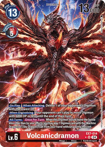 Volcanicdramon (Alternate Art) - Digimon LIBERATOR (EX07)