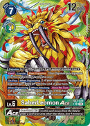 SaberLeomon ACE (Alternate Art) - Digimon LIBERATOR (EX07)
