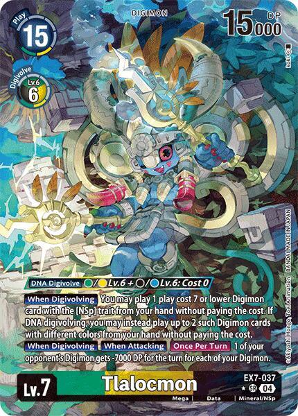 Tlalocmon (Alternate Art) - Digimon LIBERATOR (EX07)