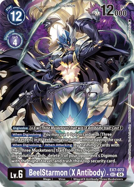 BeelStarmon (X Antibody) (Alternate Art) - Digimon LIBERATOR (EX07)