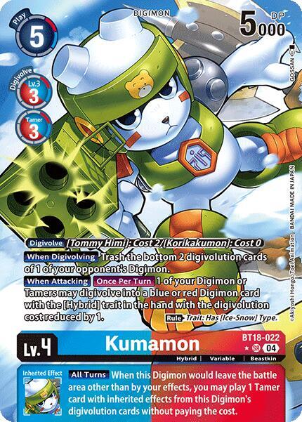 Kumamon (Alternate Art) - Release Special Booster 2.0 (BT18-20)