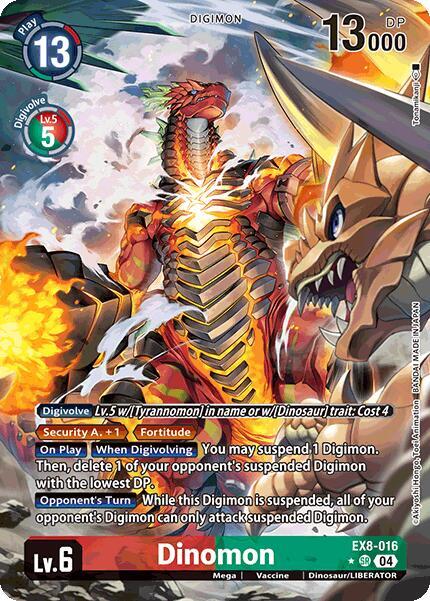 Dinomon (Alternate Art) - Chain of Liberation