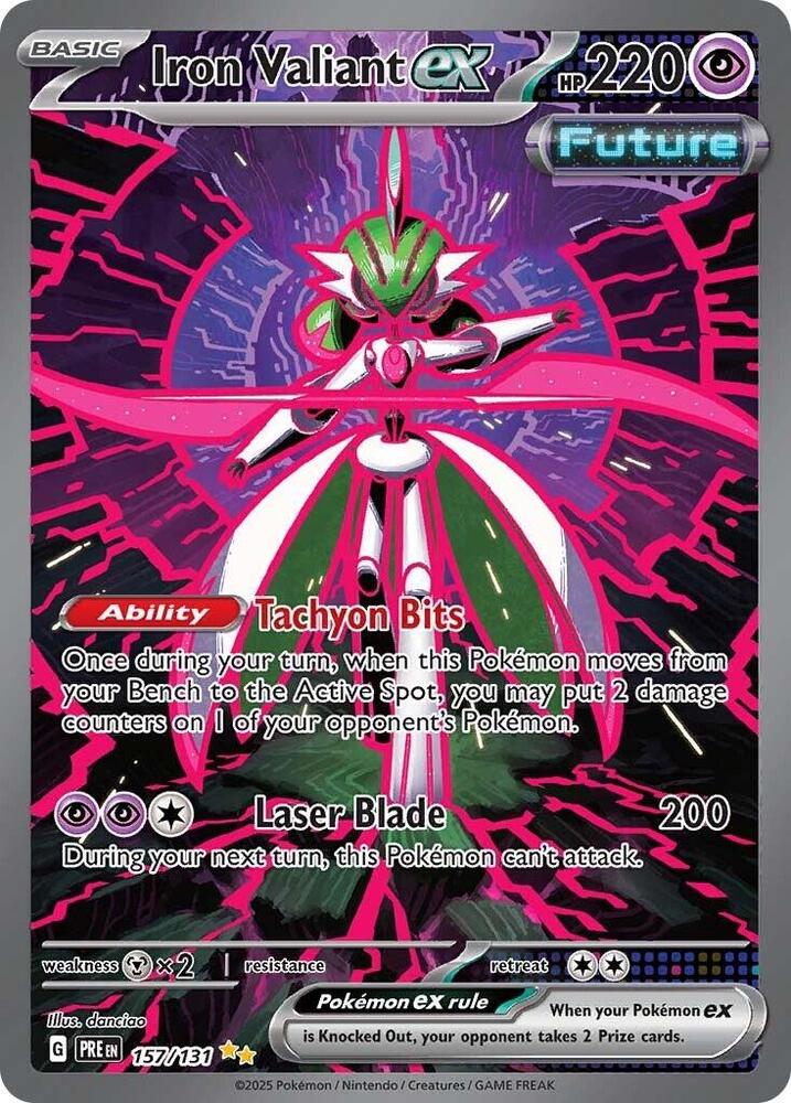 Iron Valiant ex - SV: Prismatic Evolutions (PRE)
