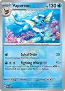 Vaporeon (Master Ball Pattern) - SV: Prismatic Evolutions (PRE)