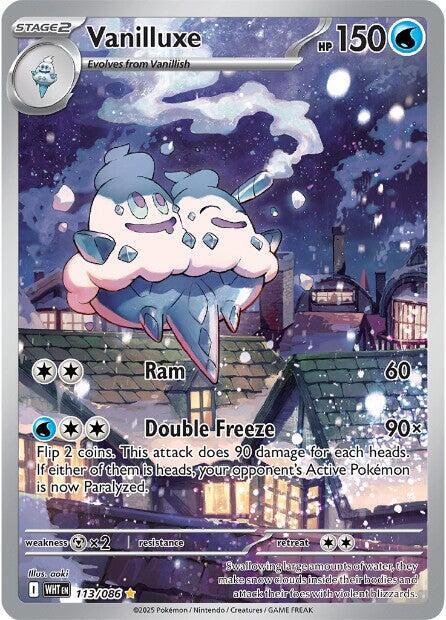 Vanilluxe - 113/086 - SV: White Flare (WHT)