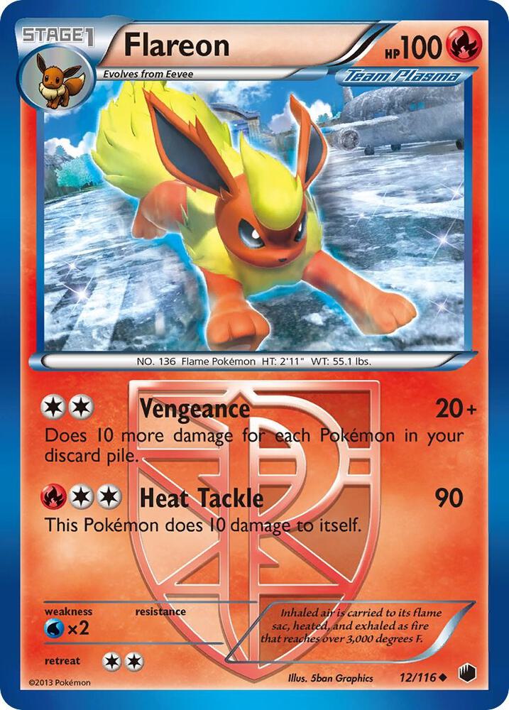 Flareon (Team Plasma) - Plasma Freeze (PLF)