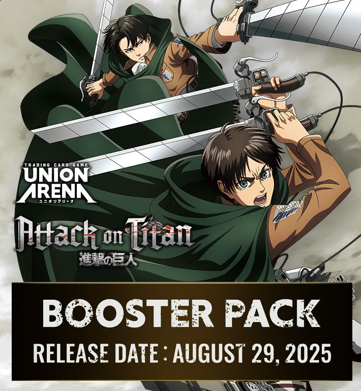 Union Arena: Attack on Titan Booster Box 8/29/2025