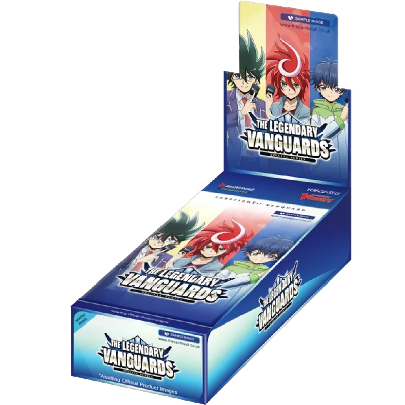 Cardfight Vanguard The Legendary Vanguards Booster Display