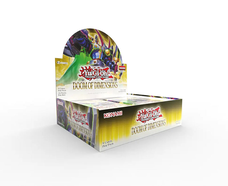 Yu-Gi-Oh! Doom of Dimensions Booster Box 09/26/2025