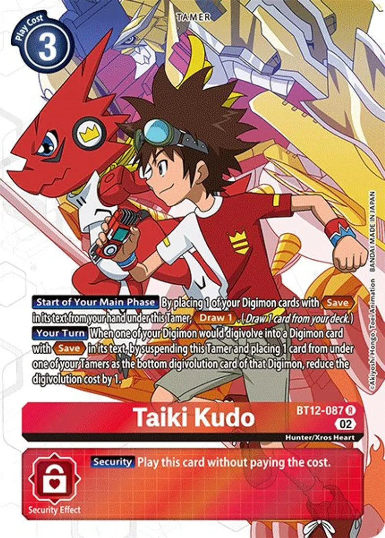 Taiki Kudo (Alternate Art) - Across Time (BT12)