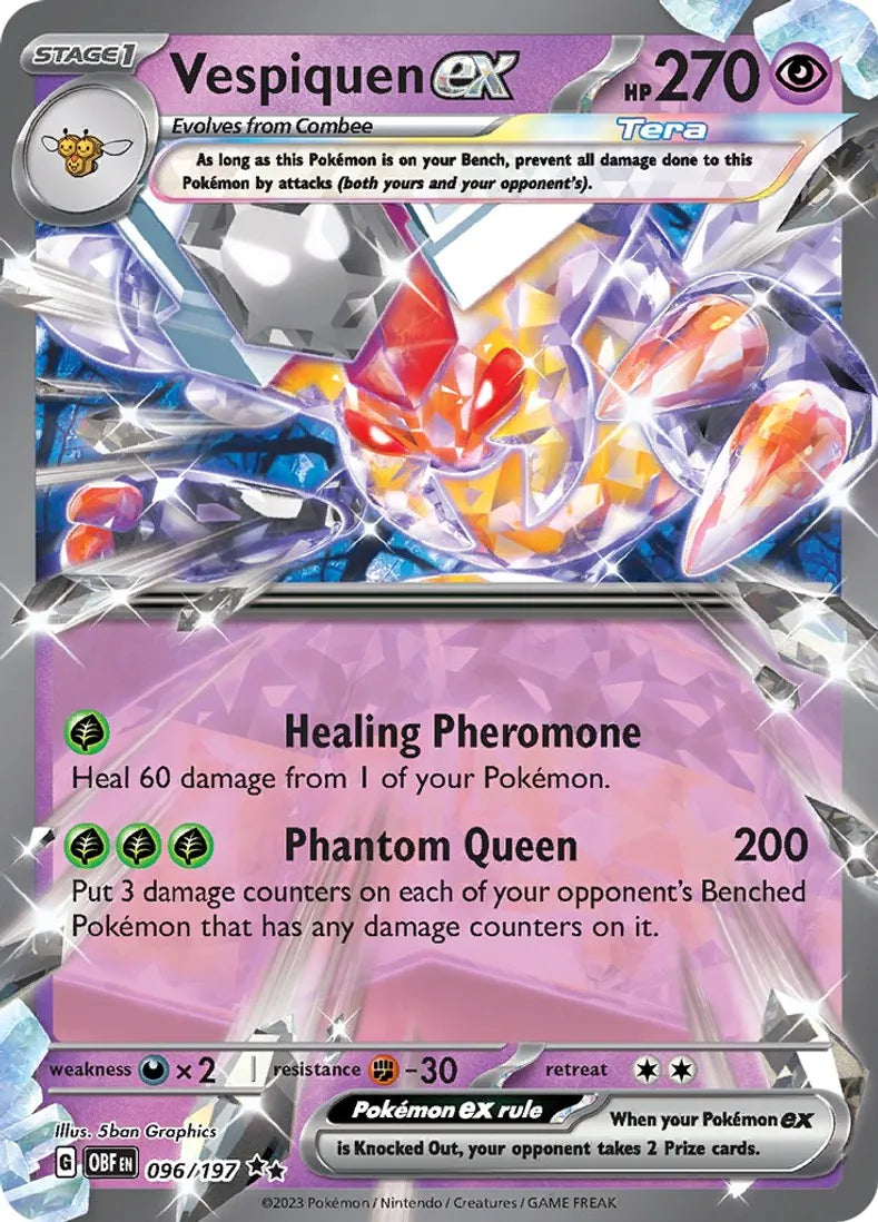 Vespiquen ex - SV03: Obsidian Flames (SV03)